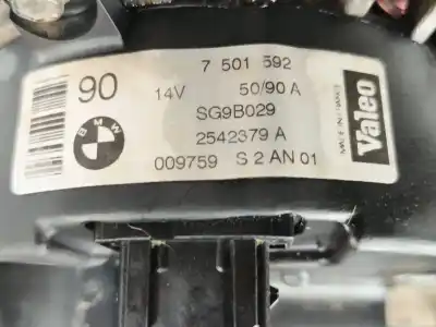 Peça sobressalente para automóvel em segunda mão alternador por bmw 3 (e46) 320 i referências oem iam 7501592  