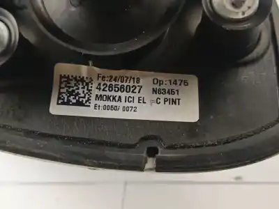 Автозапчастина б/у ліве дзеркало для opel mokka / mokka x (j13) 1.4 lpg (_76) посилання на oem iam 42656027  