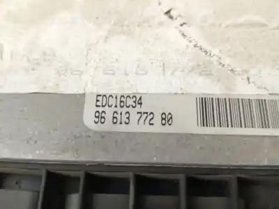 Second-hand car spare part ecu engine control for citroen c4 i (lc_) 1.6 hdi oem iam references 9661377280   Second-hand car spare part ecu engine control for citroen c4 i (lc_) 1.6 hdi oem iam references 9661377280