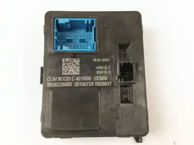 Автозапчасти б/у электронный модуль за OPEL CORSA F 1.5 (68) ссылки OEM IAM 9836236080  