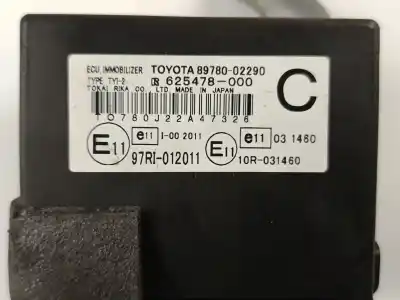 Second-hand car spare part electronic module for toyota auris (_e15_) 1.4 d-4d (nde150_) oem iam references 8978002290  