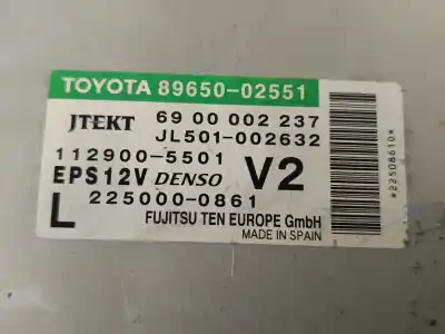 Second-hand car spare part electronic module for toyota auris (_e15_) 1.4 d-4d (nde150_) oem iam references 2250000861  