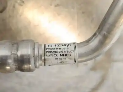 Автозапчастина б/у труби кондиціонації для ssangyong tivoli 1.5 посилання на oem iam 6862035151  