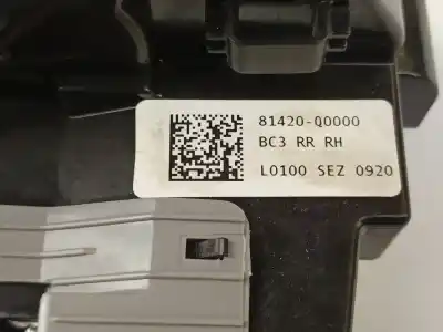 Автозапчасти б/у замок задней правой двери за hyundai i20 iii (bc3, bi3) 1.2 ссылки oem iam 81420q0000  