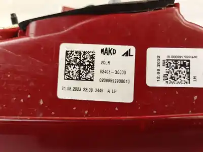 Автозапчасти б/у внутренний левый задний фонарь за hyundai i20 iii (bc3, bi3) 1.2 ссылки oem iam 92403q0000  