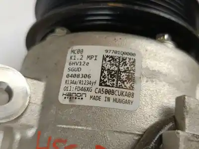 Peça sobressalente para automóvel em segunda mão compressor de ar condicionado a/a a/c por hyundai i20 iii (bc3, bi3) 1.2 referências oem iam 97701q0000  