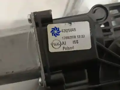 Piesă de schimb auto la mâna a doua mecanism actionare geam spate stânga pentru opel mokka / mokka x (j13) 1.4 lpg (_76) referințe oem iam 42625645  