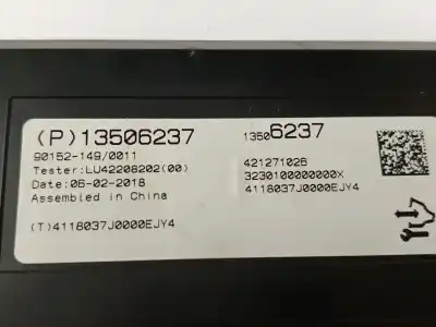 Piesă de schimb auto la mâna a doua modul electrotic pentru opel mokka / mokka x (j13) 1.4 lpg (_76) referințe oem iam 13506237  