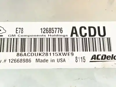 Peça sobressalente para automóvel em segunda mão módulo eletrônico por opel mokka / mokka x (j13) 1.4 lpg (_76) referências oem iam 12685776  