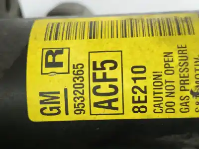 Автозапчастина б/у передній правий амортизатор для opel mokka / mokka x (j13) 1.4 lpg (_76) посилання на oem iam 95320365  