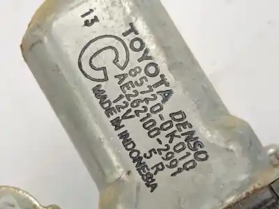 Second-hand car spare part driver left window regulator for toyota hilux vii pick-up (_n1_, _n2_, _n3_) 2.5 d 4wd (kun25) oem iam references 857200k010  