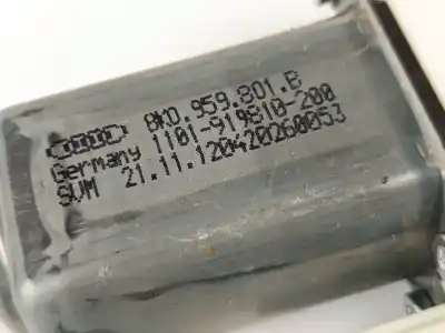 Second-hand car spare part left front window motor for audi q5 (8rb) 2.0 tdi quattro oem iam references 8k0959801b  