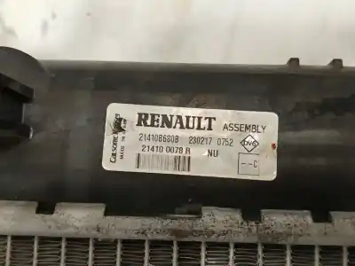 Second-hand car spare part water radiator for renault captur i (j5_, h5_) 1.5 dci 90 oem iam references 214100078r  