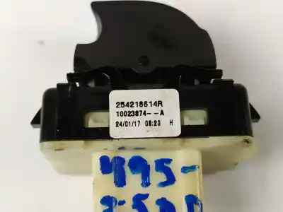 Peça sobressalente para automóvel em segunda mão botão / interruptor elevador vidro dianteiro direito por renault captur i (j5_, h5_) 1.5 dci 90 referências oem iam 254218614r   Peça sobressalente para automóvel em segunda mão botão / interruptor elevador vidro dianteiro direito por renault captur i (j5_, h5_) 1.5 dci 90 referências oem iam 254218614r