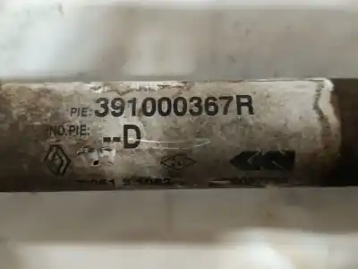 Peça sobressalente para automóvel em segunda mão transmissão dianteira direita por renault captur i (j5_, h5_) 1.5 dci 90 referências oem iam 391000367r   Peça sobressalente para automóvel em segunda mão transmissão dianteira direita por renault captur i (j5_, h5_) 1.5 dci 90 referências oem iam 391000367r