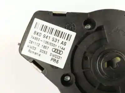 Second-hand car spare part headlights switch for audi q5 (8rb) 2.0 tdi quattro oem iam references 8k0941531as  