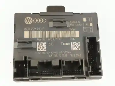 Second-hand car spare part central locking pump for audi q5 (8rb) 2.0 tdi quattro oem iam references 8k0959793p