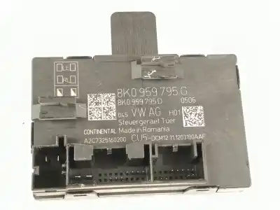 Second-hand car spare part central locking pump for audi q5 (8rb) 2.0 tdi quattro oem iam references 8k0959795g