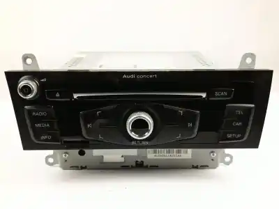 Second-hand car spare part audio system / radio cd for audi q5 (8rb) 2.0 tdi quattro oem iam references 8r1035186n