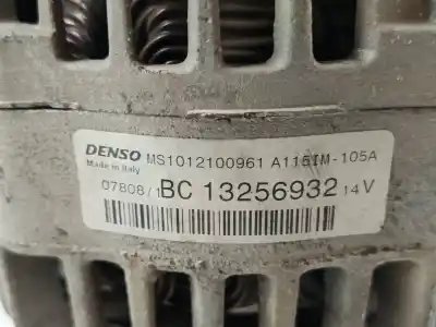 Piesă de schimb auto la mâna a doua alternator pentru opel corsa d (s07) 1.3 cdti (l08, l68) referințe oem iam 13256932  