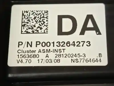 Автозапчасти б/у приборная доска за opel corsa d (s07) 1.3 cdti (l08, l68) ссылки oem iam 13264273  