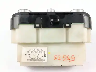 Second-hand car spare part climate control for nissan qashqai / qashqai +2 i (j10, nj10, jj10e) 1.5 dci oem iam references 27500jd45c   Second-hand car spare part climate control for nissan qashqai / qashqai +2 i (j10, nj10, jj10e) 1.5 dci oem iam references 27500jd45c