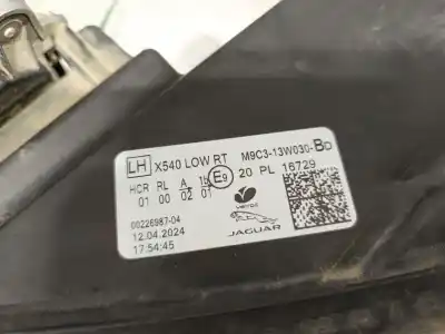 Автозапчасти б/у левая фара за jaguar e-pace (x540) 2.0 d165 ссылки oem iam m9c313w030  