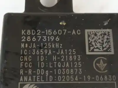 Автозапчасти б/у электронный модуль за jaguar e-pace (x540) 2.0 d165 ссылки oem iam k8d215607ac  