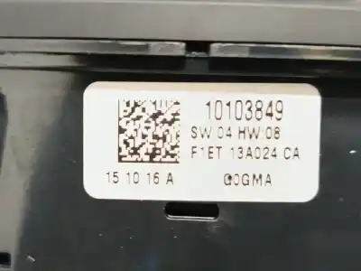 Second-hand car spare part headlights switch for ford focus iii 1.0 ecoboost oem iam references f1et13a024ca  