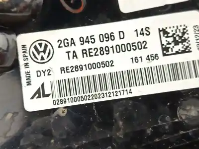 Second-hand car spare part right tailgate light for volkswagen t-roc (a11, d11) 2.0 tdi oem iam references 2ga945096d  
