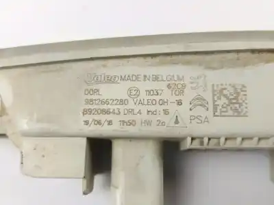 Peça sobressalente para automóvel em segunda mão farol / farolim direito por citroen berlingo multispace (b9) 1.6 bluehdi 100 referências oem iam 9812662280  