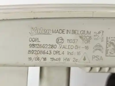 İkinci el araba yedek parçası sol far için citroen berlingo multispace (b9) 1.6 bluehdi 100 oem iam referansları 9812662280  