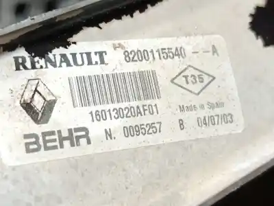 Автозапчасти б/у водяной радиатор за renault scénic ii (jm0/1_) 1.5 dci (jm0f) ссылки oem iam 8200115540a  