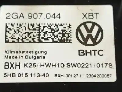 Автозапчасти б/у климат-контроль за volkswagen t-roc (a11, d11) 2.0 tdi ссылки oem iam 2ga907044  