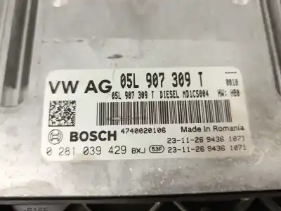 Автозапчастина б/у ебу контролер двигуна для volkswagen t-roc (a11, d11) 2.0 tdi посилання на oem iam 05l907309t  0281039429