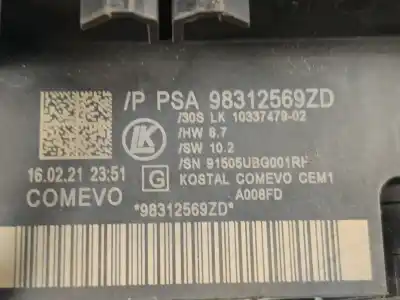 Автозапчастина б/у многофункційне управління для citroen c5 aircross (a_) 1.2 puretech 130 (arhnsj) посилання на oem iam 98312569zd  