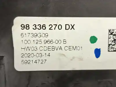 Автозапчасти б/у рычаг переключения передач за citroen c5 aircross (a_) 1.2 puretech 130 (arhnsj) ссылки oem iam 98336270dx  