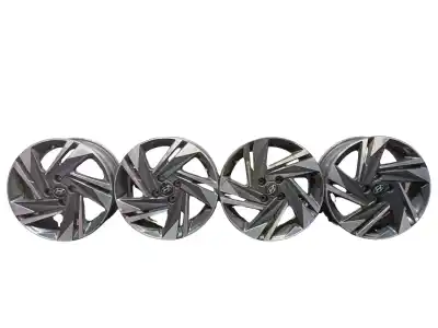 Pièce détachée automobile d'occasion jeu de jantes pour hyundai bayon (bc3) 1.2 mpi références oem iam 52910q0200 Pièce détachée automobile d'occasion jeu de jantes pour hyundai bayon (bc3) 1.2 mpi références oem iam 52910q0200