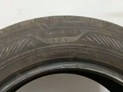 Second-hand car spare part tire for citroen c5 aircross (a_) 1.2 puretech 130 (arhnsj) oem iam references 215/65 r17 99v  2224
