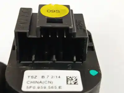 Second-hand car spare part rearview side mirror switch for seat leon (5f1) 2.0 tdi oem iam references 5f0959565e  