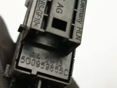 Peça sobressalente para automóvel em segunda mão botão / interruptor elevador vidro traseiro esquerdo por seat leon (5f1) 2.0 tdi referências oem iam 5g0959855c  