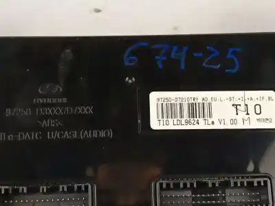 Автозапчастина б/у клімат-контроль для hyundai tucson (tl, tle) 1.7 crdi посилання на oem iam 97250d7210try  