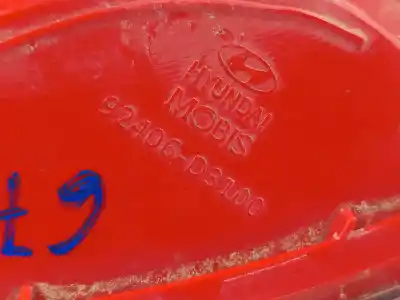 Автозапчастина б/у бампер задній правий для hyundai tucson (tl, tle) 1.7 crdi посилання на oem iam 92406d3100  