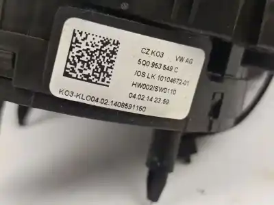 Peça sobressalente para automóvel em segunda mão fita do airbag por seat leon (5f1) 2.0 tdi referências oem iam 5q0953549c  