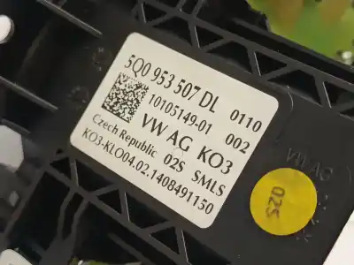 Second-hand car spare part multifunction switch for seat leon (5f1) 2.0 tdi oem iam references 5q0953507dl  