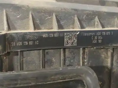 Peça sobressalente para automóvel em segunda mão suporte do filtro de ar por seat leon (5f1) 2.0 tdi referências oem iam 5q01296607aa  