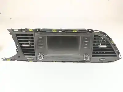 Second-hand car spare part multifunction display for seat leon (5f1) 2.0 tdi oem iam references 5f0919603a