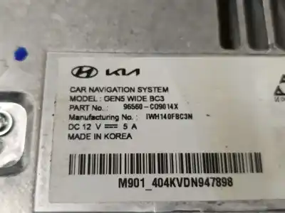 Second-hand car spare part multifunction display for hyundai i20 iii (bc3, bi3) 1.6 t-gdi oem iam references 96560c09014x  