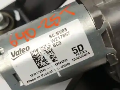 Second-hand car spare part rear windshield wiper motor for hyundai i20 iii (bc3, bi3) 1.6 t-gdi oem iam references 98700q0000  