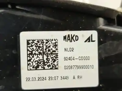 Peça sobressalente para automóvel em segunda mão farolim interior traseiro direito por hyundai i20 iii (bc3, bi3) 1.6 t-gdi referências oem iam 92404c0000  92404co000